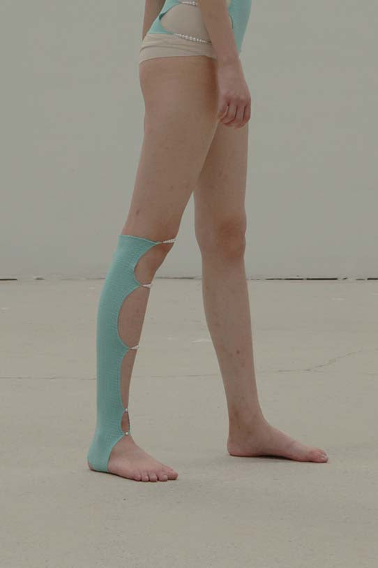 RUI long legs turquoise R015-AW20 turquoise